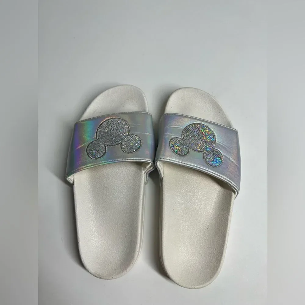 Disney Holographic Kids Sliders Size 5